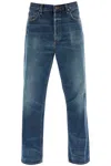 Agolde Blue Washed Jeans In Regenerated Denim