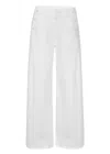 Agolde Boardwalk Trouser In Soft White In White