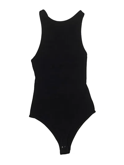 Pre-owned Agolde Bodysuit In Black