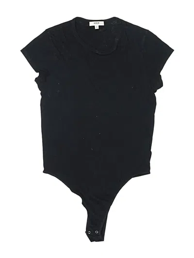 Pre-owned Agolde Bodysuit In Black