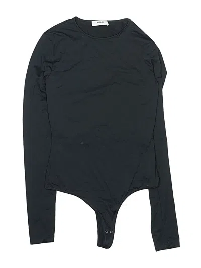 Pre-owned Agolde Bodysuit In Black