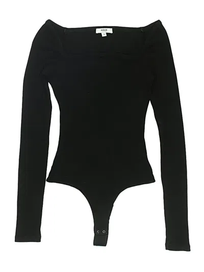Pre-owned Agolde Bodysuit In Black