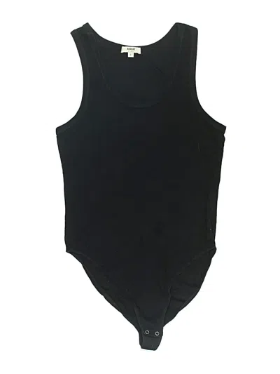 Pre-owned Agolde Bodysuit In Black