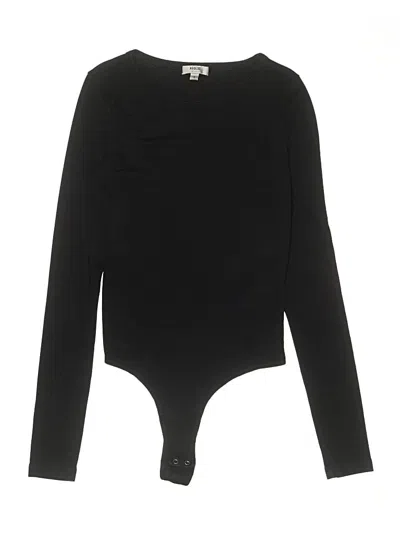 Pre-owned Agolde Bodysuit In Black
