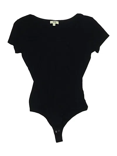 Pre-owned Agolde Bodysuit In Black