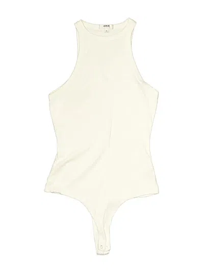 Pre-owned Agolde Bodysuit In White