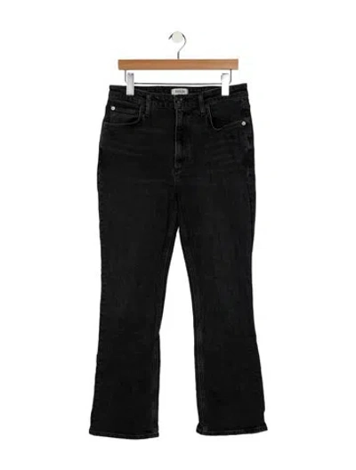 Pre-owned Agolde Bootcut Jeans In Black