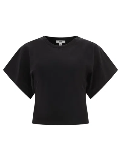 Agolde Shari T-shirt In Black