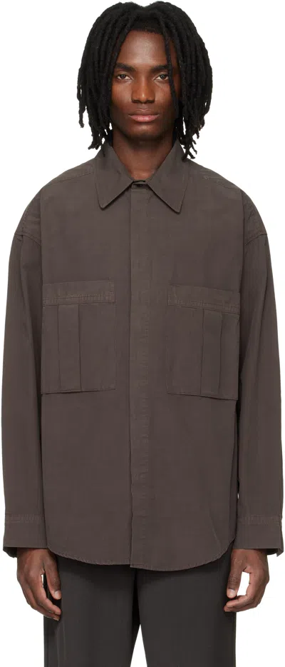 Agolde Brown Clark Shirt