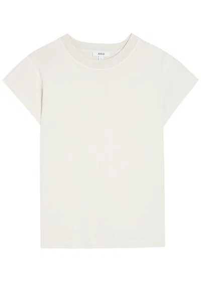 Agolde Bryce Cotton T-shirt In White