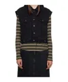 Agolde Button Denim Vest
