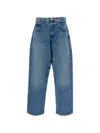 Agolde Button-fastening Jeans In Blue