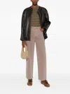 Agolde Button-fly Denim Jeans In Neutral