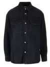 Agolde Camryn Shirt In Black