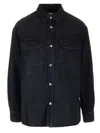 Agolde Camryn Shirt In Black