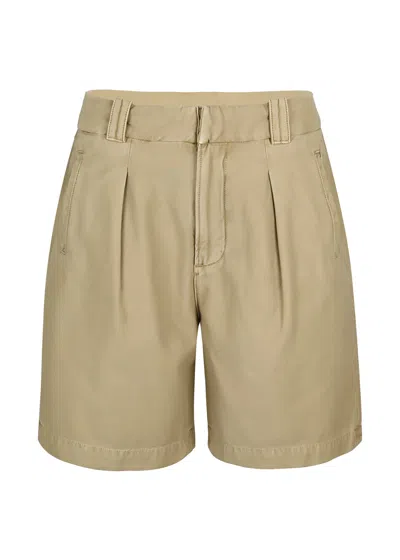Agolde Cara Pleated Short Gobi