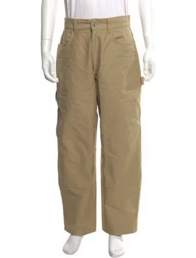 Pre-owned Agolde Cargo Pants In Neutral