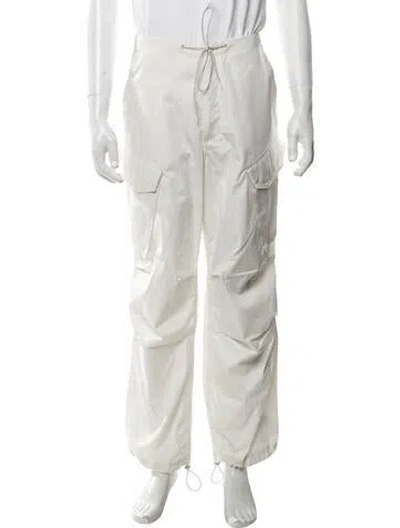 Pre-owned Agolde Cargo Pants In White