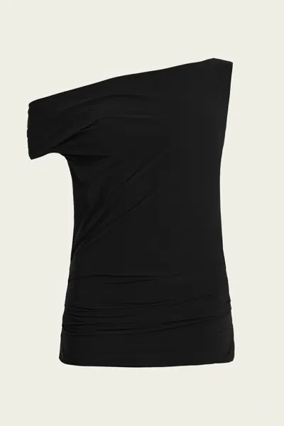 Agolde Carlin Top In Black