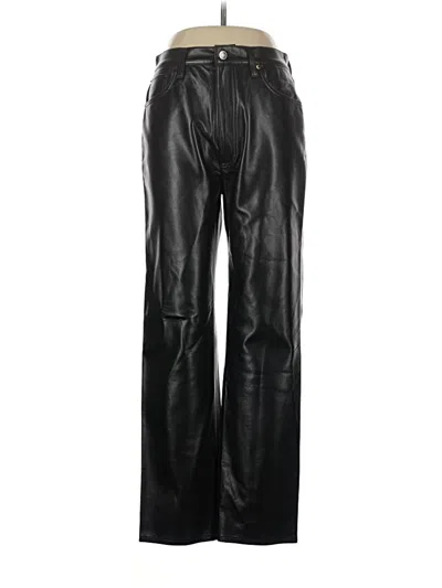 Pre-owned Agolde Casual Pants In Black