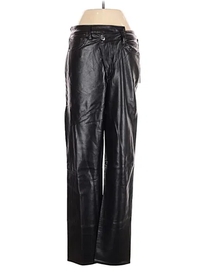 Pre-owned Agolde Casual Pants In Black