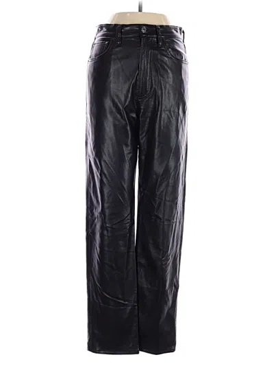 Pre-owned Agolde Casual Pants In Black