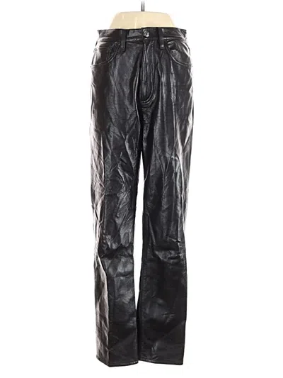 Pre-owned Agolde Casual Pants In Black