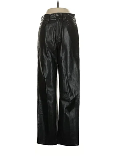 Pre-owned Agolde Casual Pants In Black