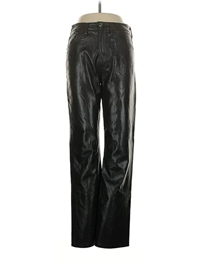 Pre-owned Agolde Casual Pants In Black