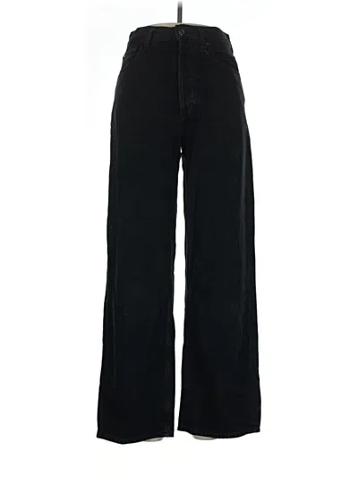 Pre-owned Agolde Casual Pants In Black