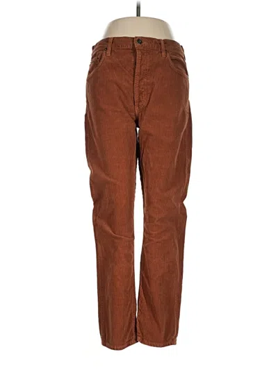 Pre-owned Agolde Casual Pants In Brown