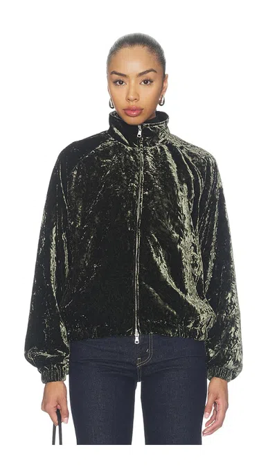 Agolde Catrine Bomber In Green