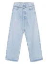 Agolde High Waist Frayed Hem Jeans