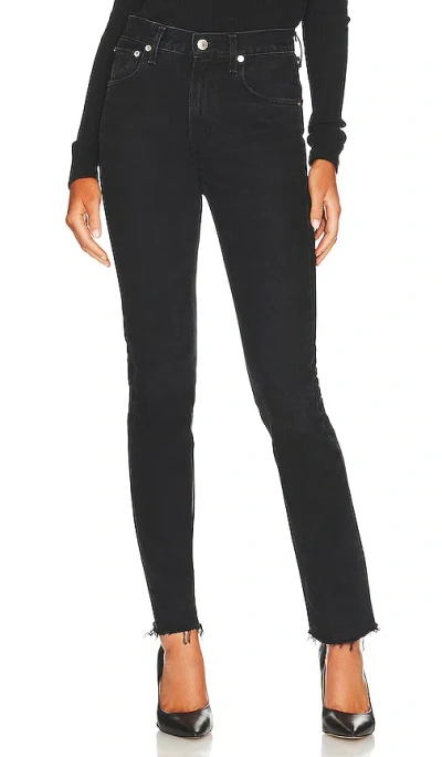 Agolde Cherie High Rise Straight In Multi