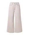 Agolde Clara Baggy Low-rise Wide-leg Jeans In Neutral