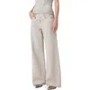 Agolde Clara Low Rise Flare Jeans In Tusk In Tusk