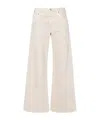 Agolde Low Slung Baggy Low-rise Straight-leg Jeans In White
