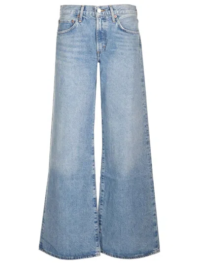 AGOLDE CLARA WIDE LEG JEANS