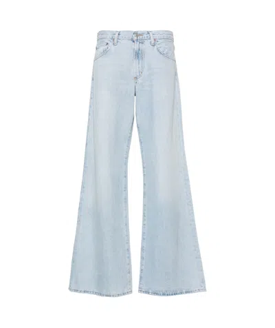 Agolde Ren High Waist Wide Leg Pants In Encounter