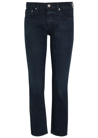 Agolde Cocktail Ankle Skinny-leg Jeans In Blue