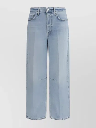 Agolde Contemporary Mid-rise Jeans Five Pockets In Blue