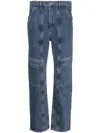 Agolde Cooper Straight Denim Cargo Jeans