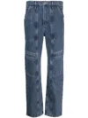 Agolde Cooper Straight Denim Cargo Jeans