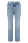 Agolde Cooper High-rise Straight Leg Jeans In Blue