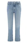 Agolde Cooper High-rise Straight Leg Jeans In Blue