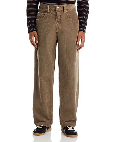 Agolde Corduroy Fusion 32 Jeans In Rockwell In Brown