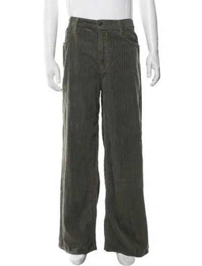 Pre-owned Agolde Corduroy Pants In Green