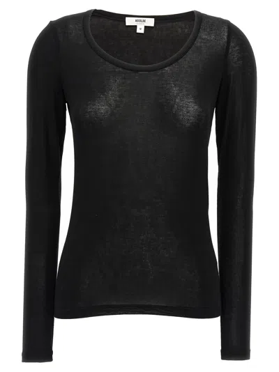 AGOLDE COREY SWEATER, CARDIGANS BLACK