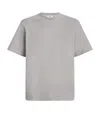 Agolde Cotton Asha T-shirt In Metallic