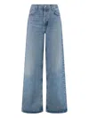 Agolde Low Slung Puddle Straight Leg Jeans